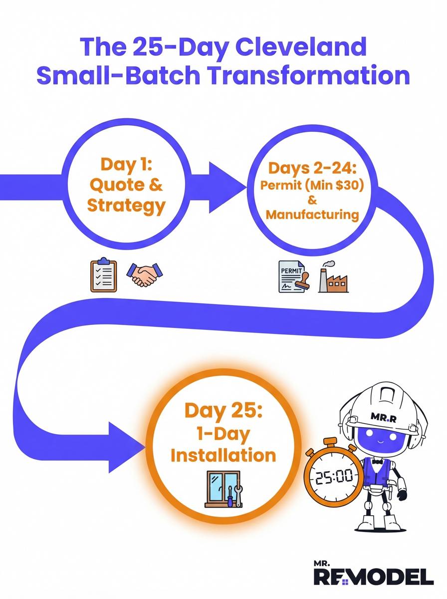 25 day Cleveland small batch transformation