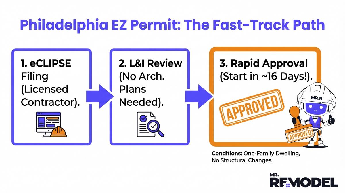 Philadelphia ez permit