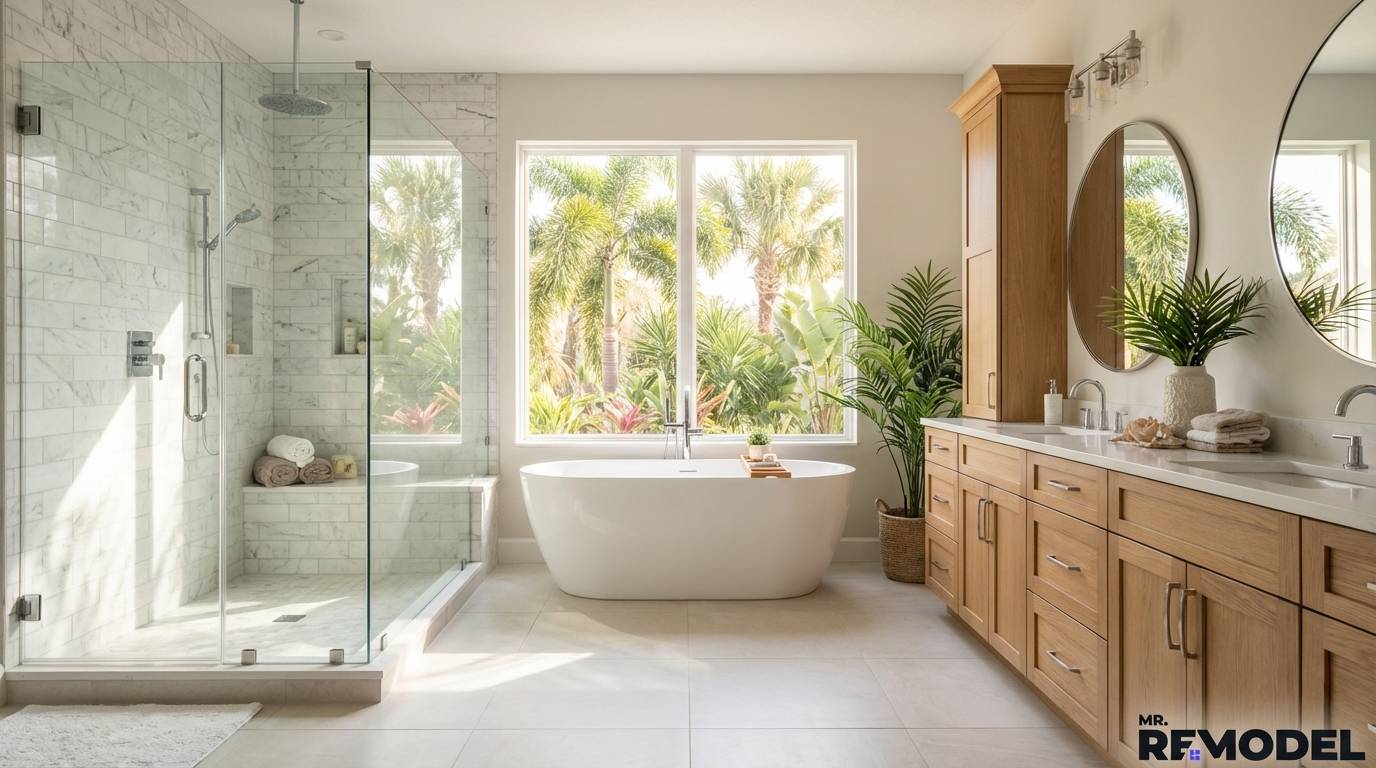 Expert Bathroom Remodel Contractors in Orlando: Specialized Bathtub-to-Shower Conversions