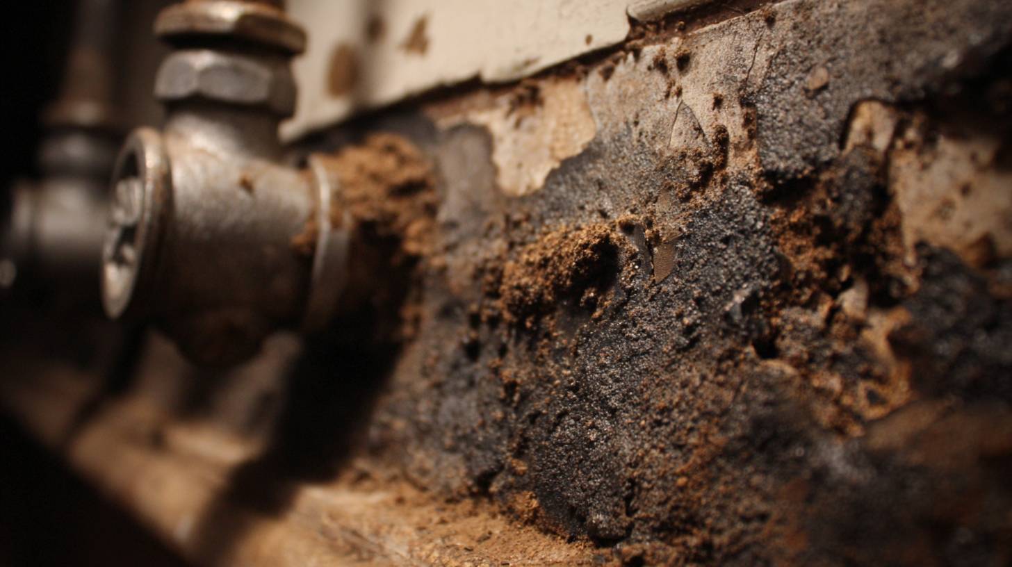 Bathroom Leak Detail