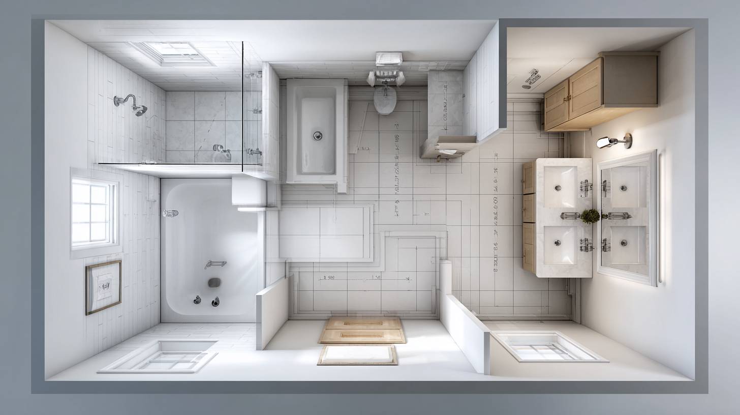 Five 8x8 Bathroom Layouts that Maximize Space & Functionality