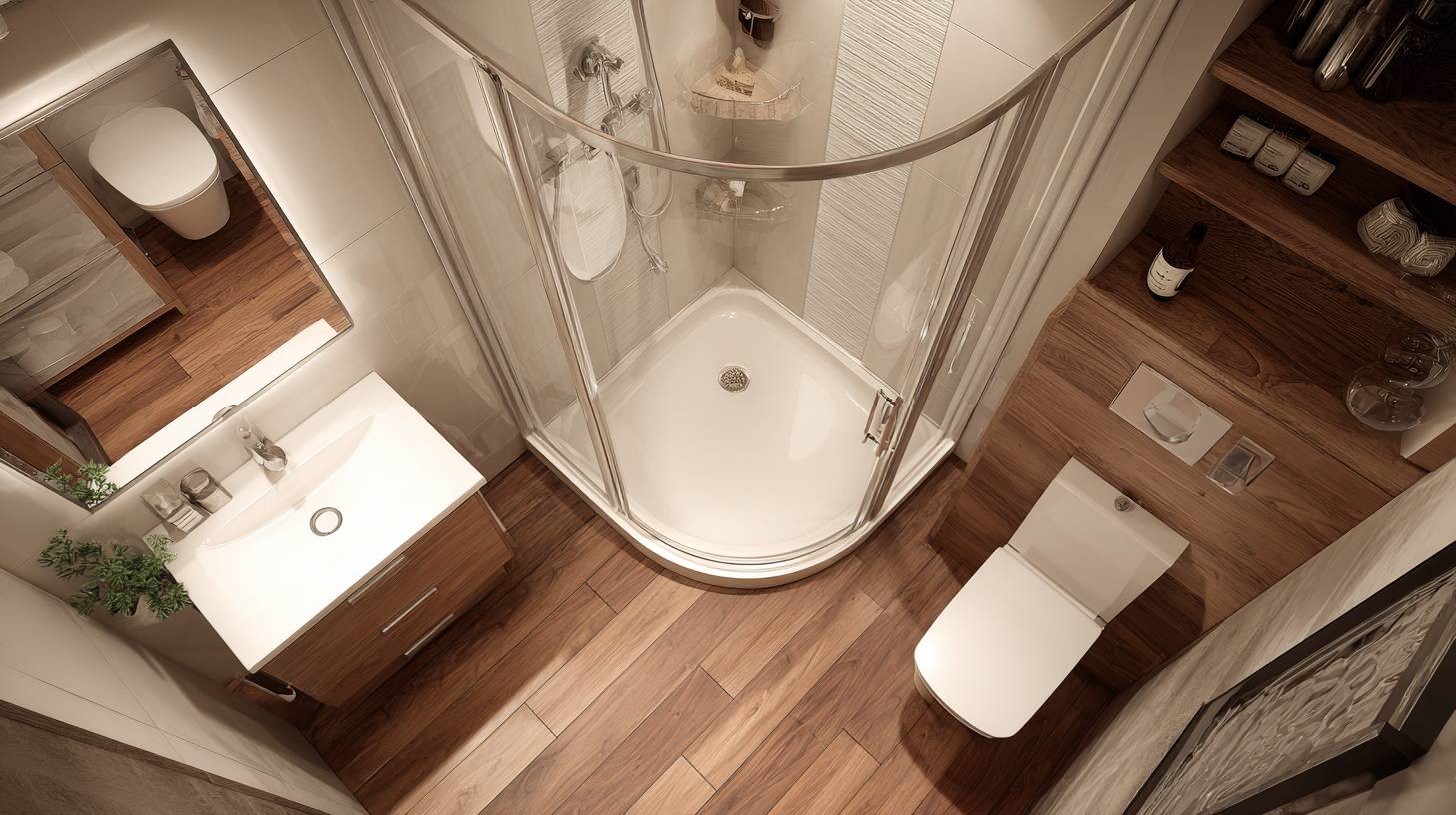 Bathroom Shower Corner