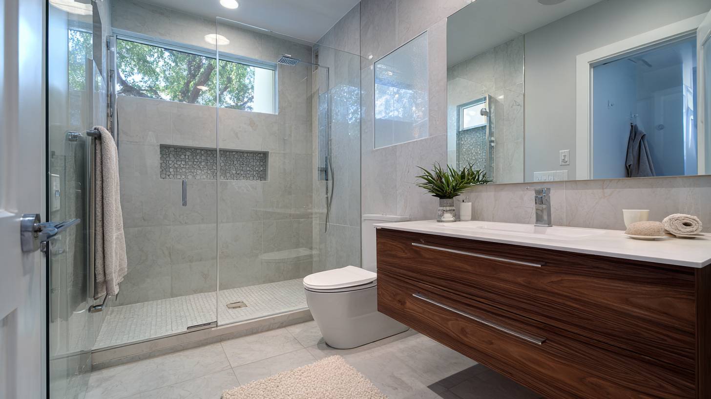 Bathroom Shower Glass