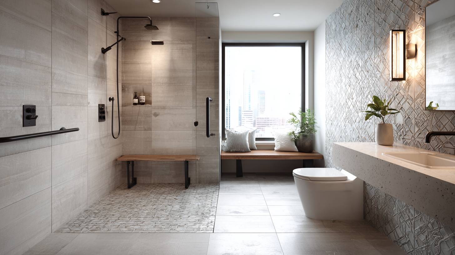 Universal Design Transforms the 50 Sq Ft Bathroom