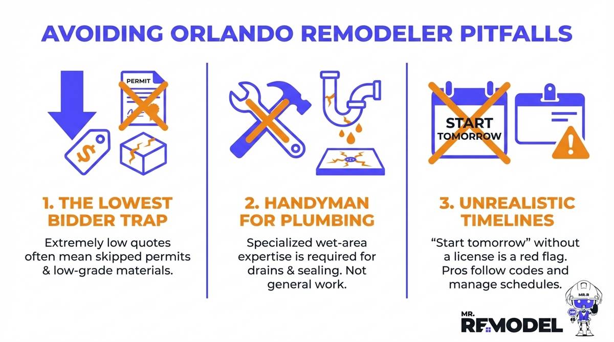 Avoid Orlando Remodeler Pitfalls