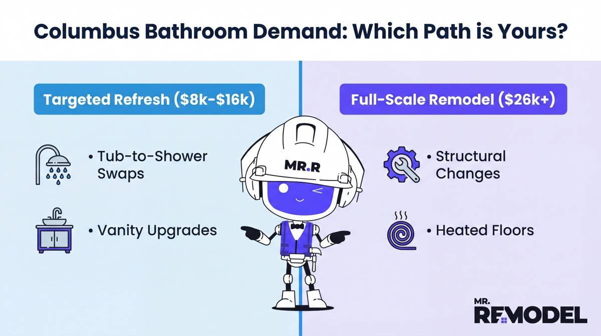 Colombus Bathroom Demand