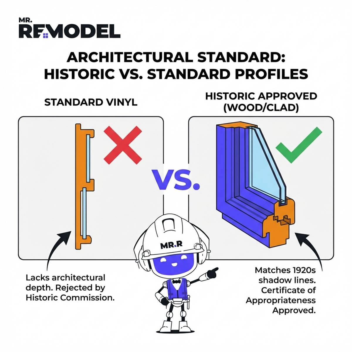 Detroid Historic vs Standard