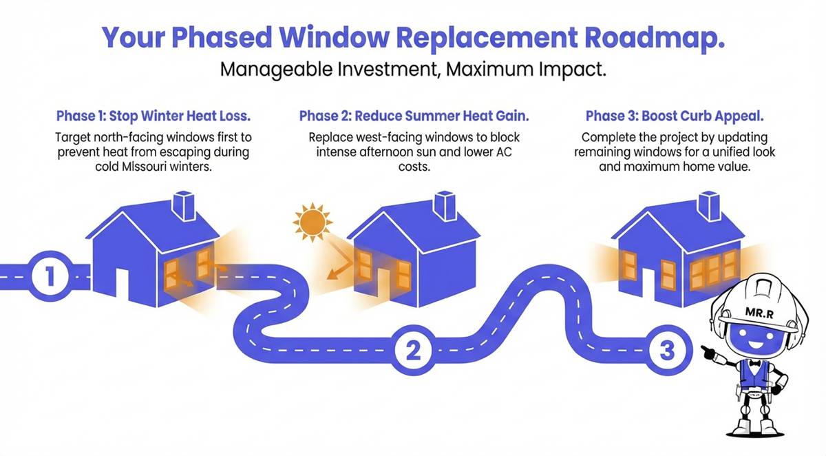 Your phased window replacement