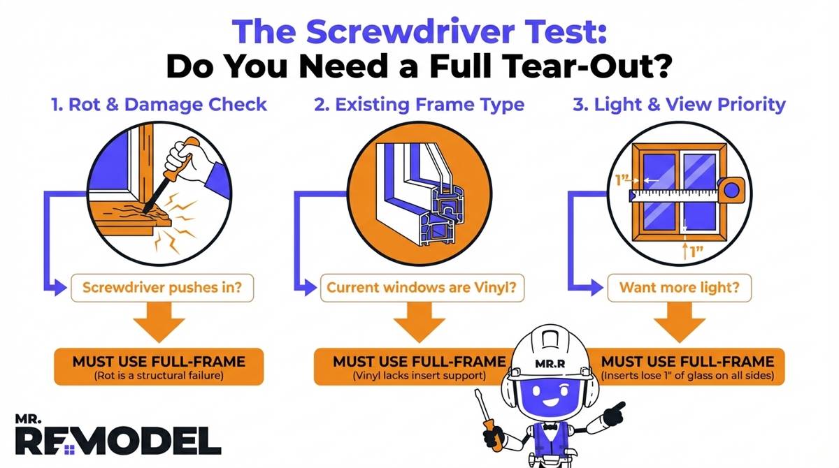 A diagnostic infographic features the 