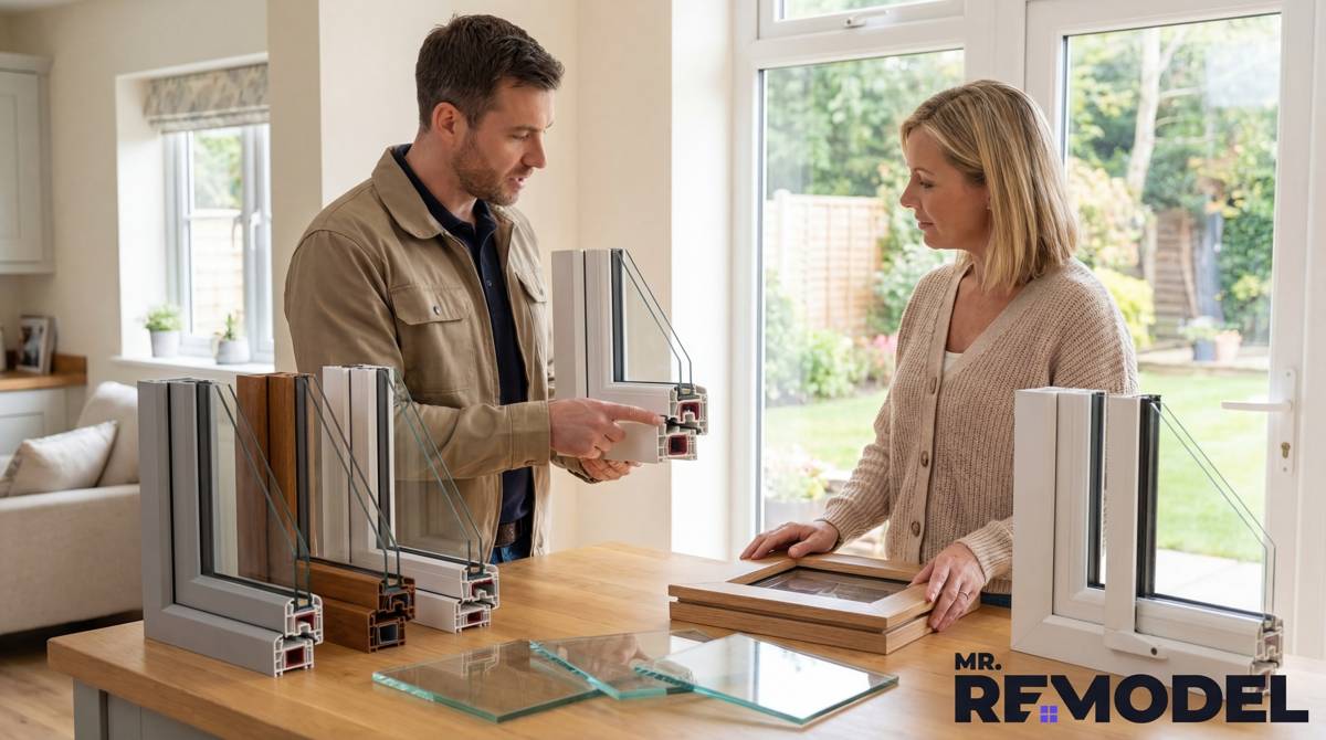 Benchmark Window Frame MrRemodel | Window Frame and Material Options | Performance & Cost ...