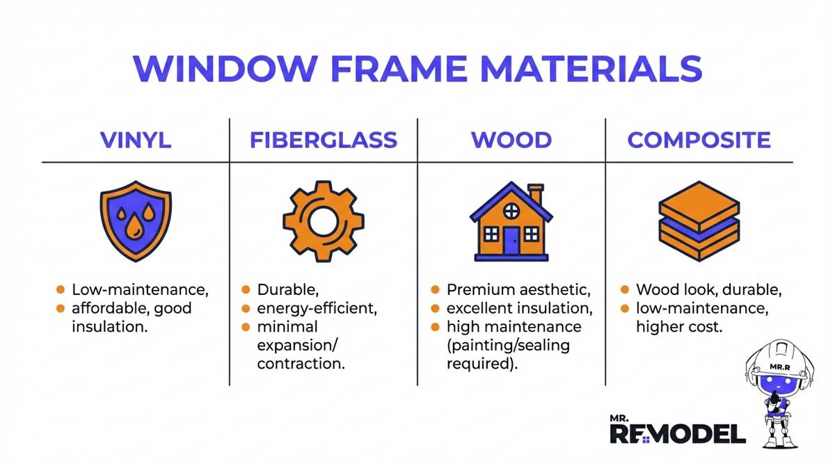 Window Frame Materials